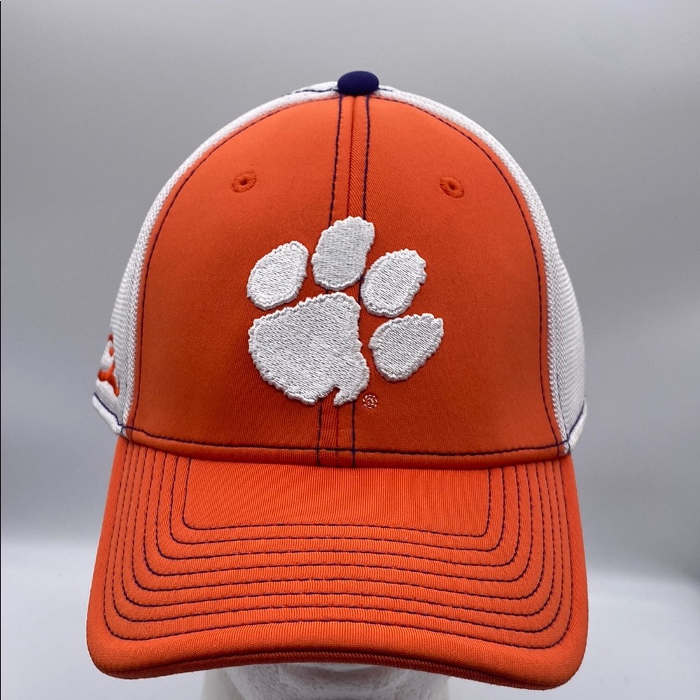CLEMSON TIGERS Drake Orange and White Fitted Cap